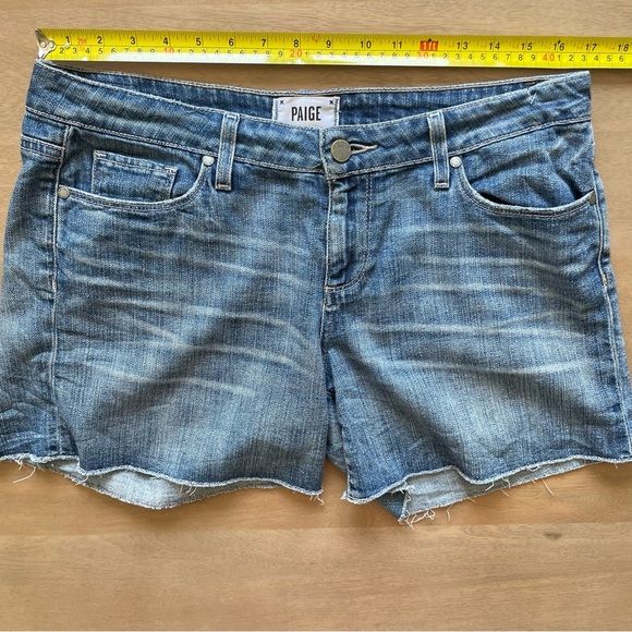 Paige Jimmy Jimmy Denim Shorts - Picture 12 of 14